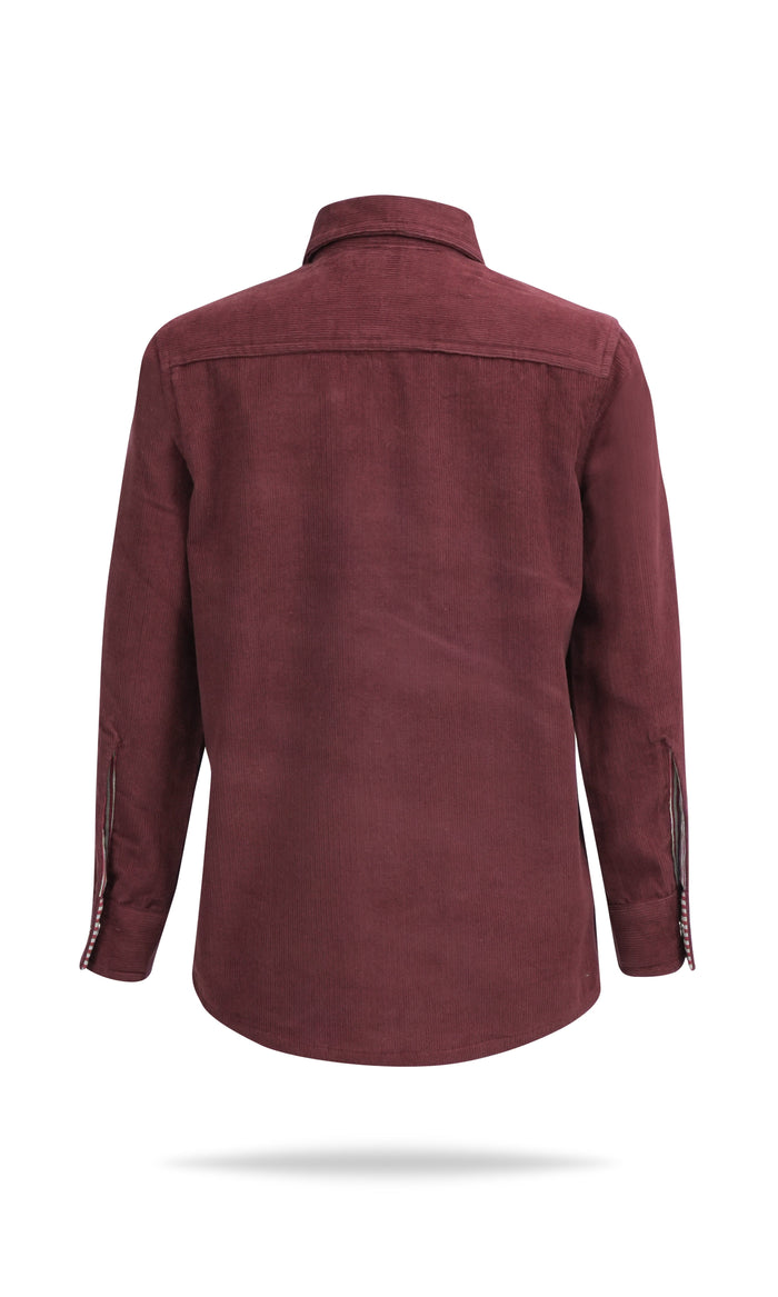 Corduroy Shirt : MAROON : Toddler : Tween Shirt Yo Baby India
