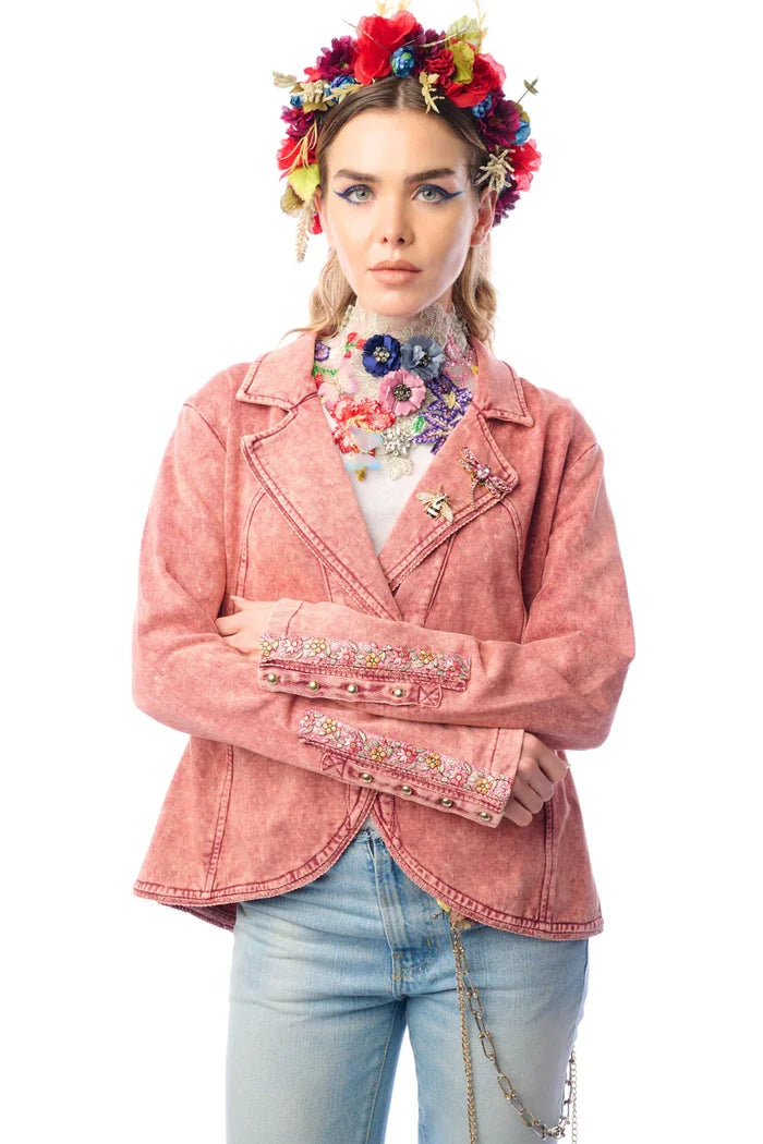 Mauve Colonel Jacket