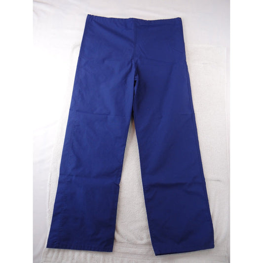 Medline AngelStat Royal Blue Scrub Pants M600NNTS CM Womens Small Elastic Waist0
