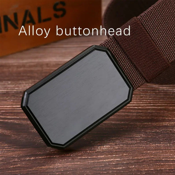 Men's Belt with Magnet Buckle