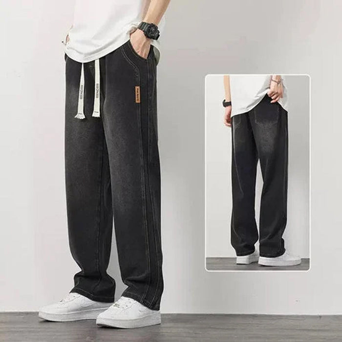 Men's Loose Straight Jeans