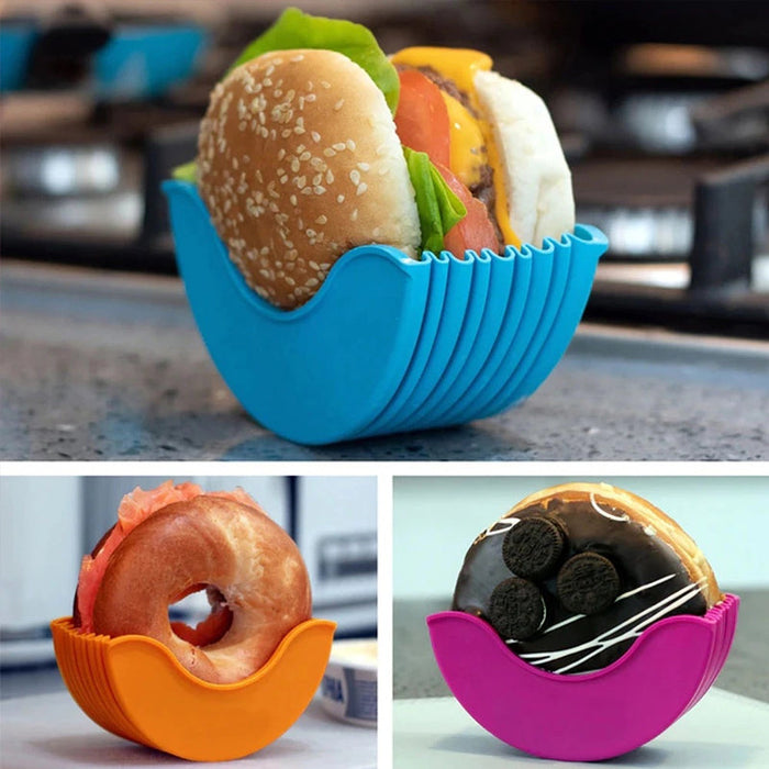Mess-free Burger Holder