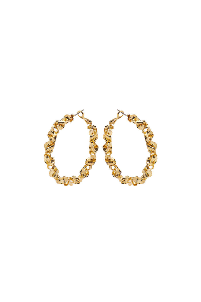 Metal Geometric Irregular Earrings