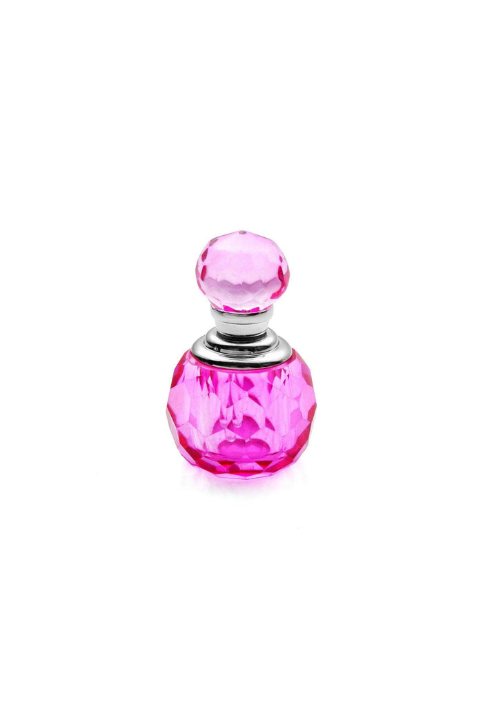 Mini Crystal Perfume Bottle with Stopper Bridal Party Favors CGF0105 (Set of 6 pcs) - COCOMELODY