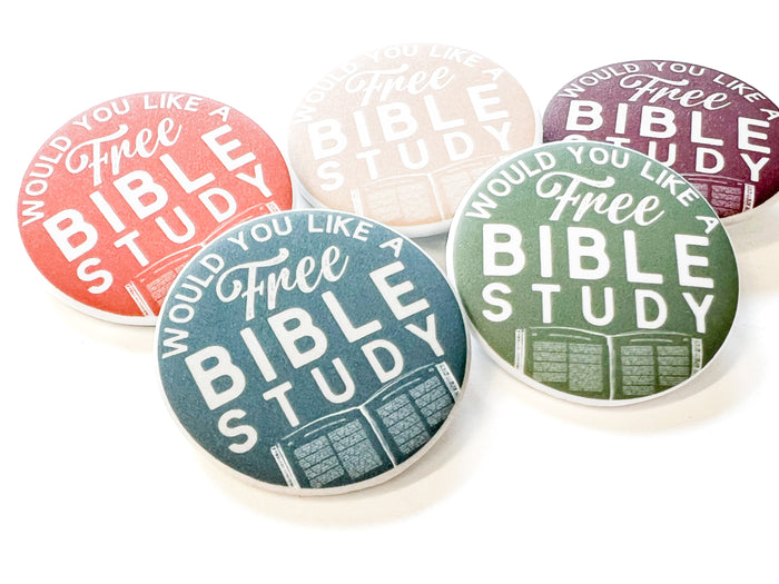 MIXED Free Bible Study Pins - Cozy