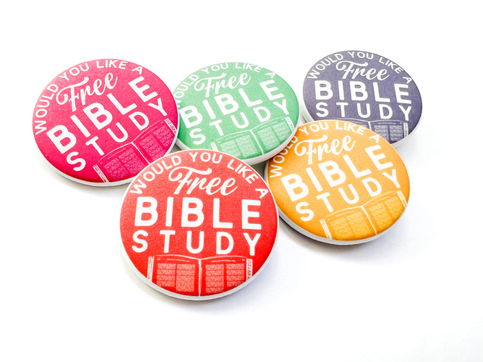 MIXED Free Bible Study Pins - GINGERS