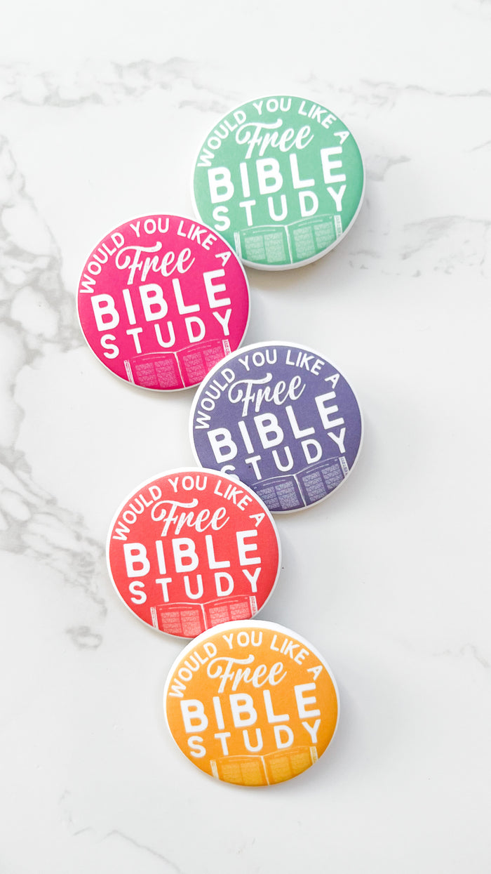 MIXED Free Bible Study Pins - GINGERS