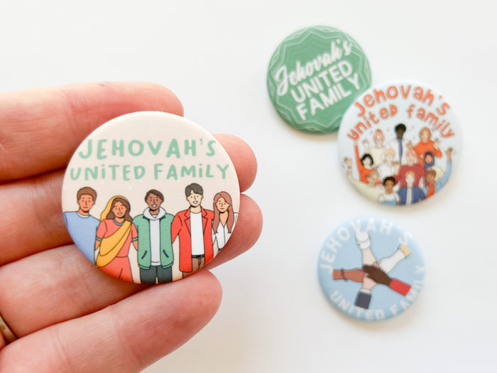Mixed Jehovahs United Family Pins - GINGERS