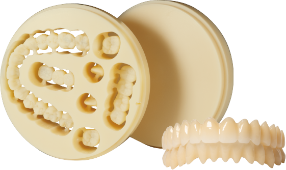 Multi-layer Temporary Restoration PMMA - 14mm