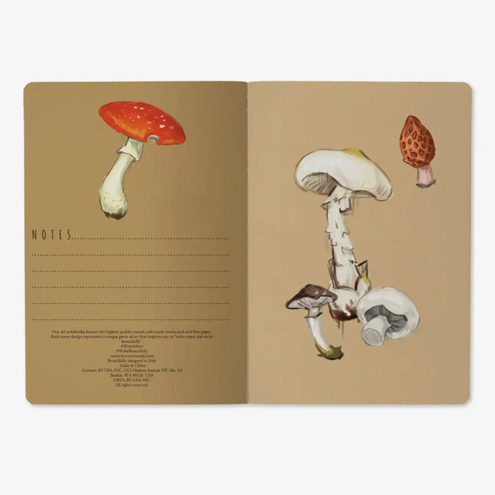 Mushrooms Notebook