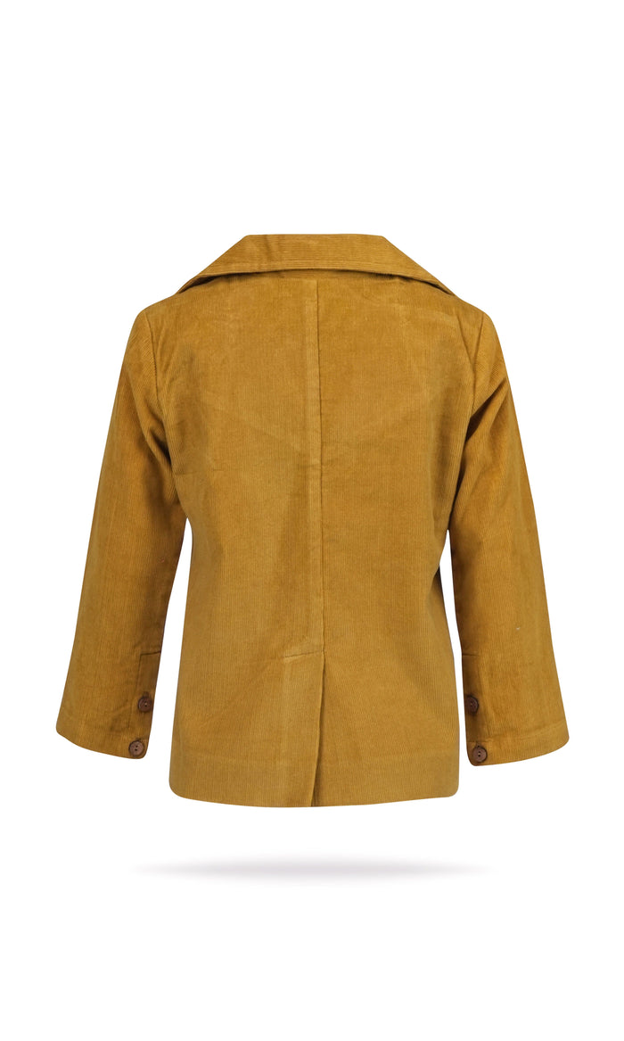 Corduroy Blazer : MUSTARD: Toddler : Tween Blazer Yo Baby India