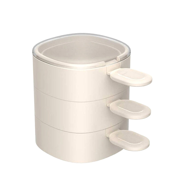 3 layer / white