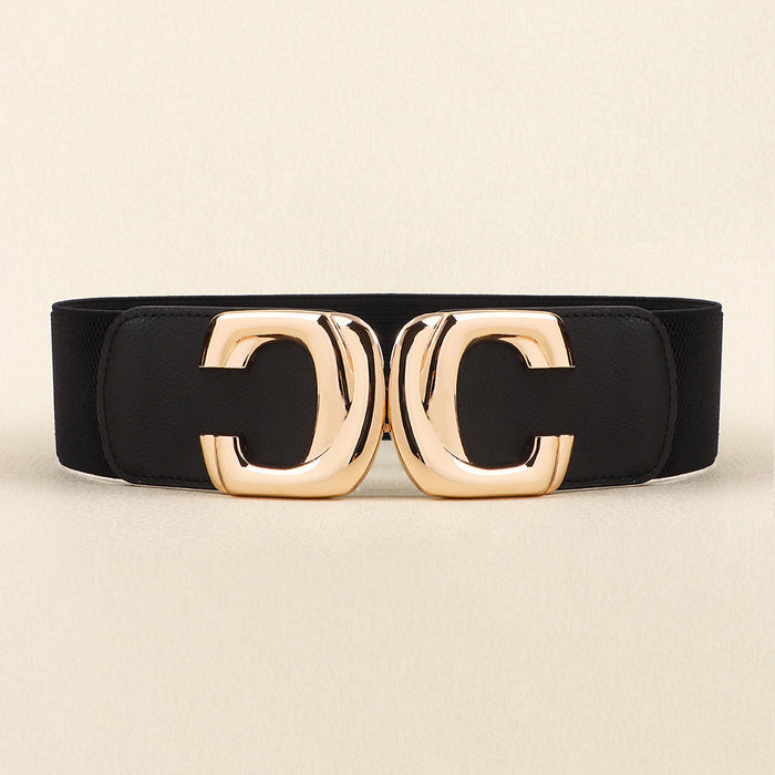 New Women's Coat Belt Elastic Waist Belt - ZEYIA