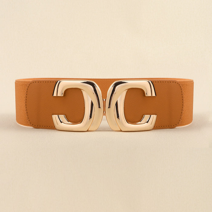 New Women's Coat Belt Elastic Waist Belt - ZEYIA