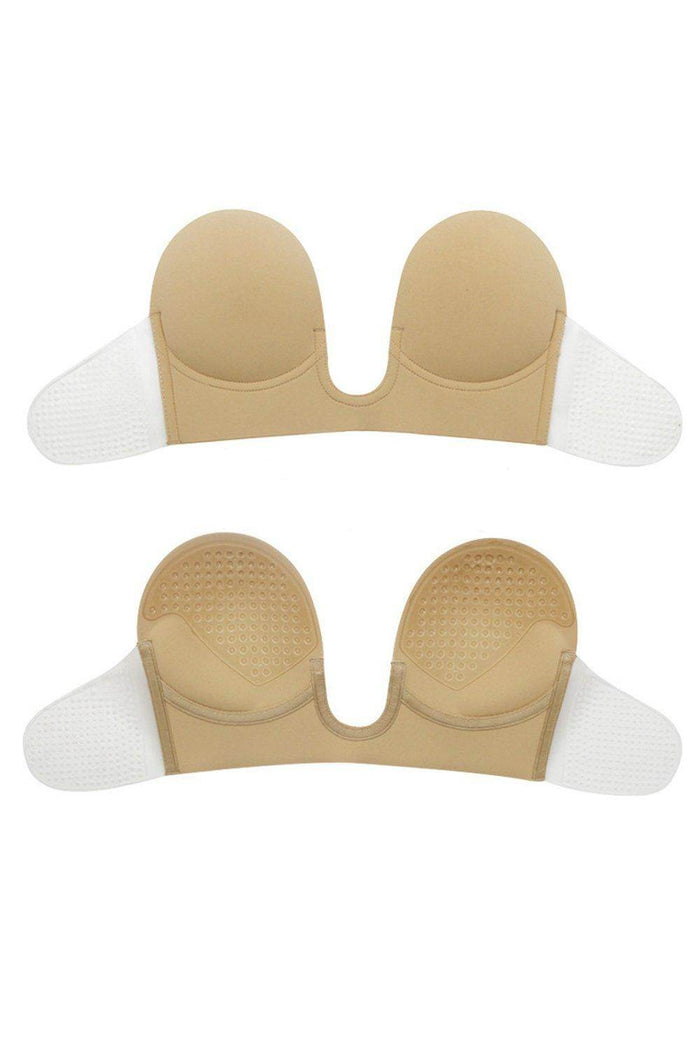 Nylon Invisible Self Adhesive Strapless Push-Up Bra CN0020 - COCOMELODY