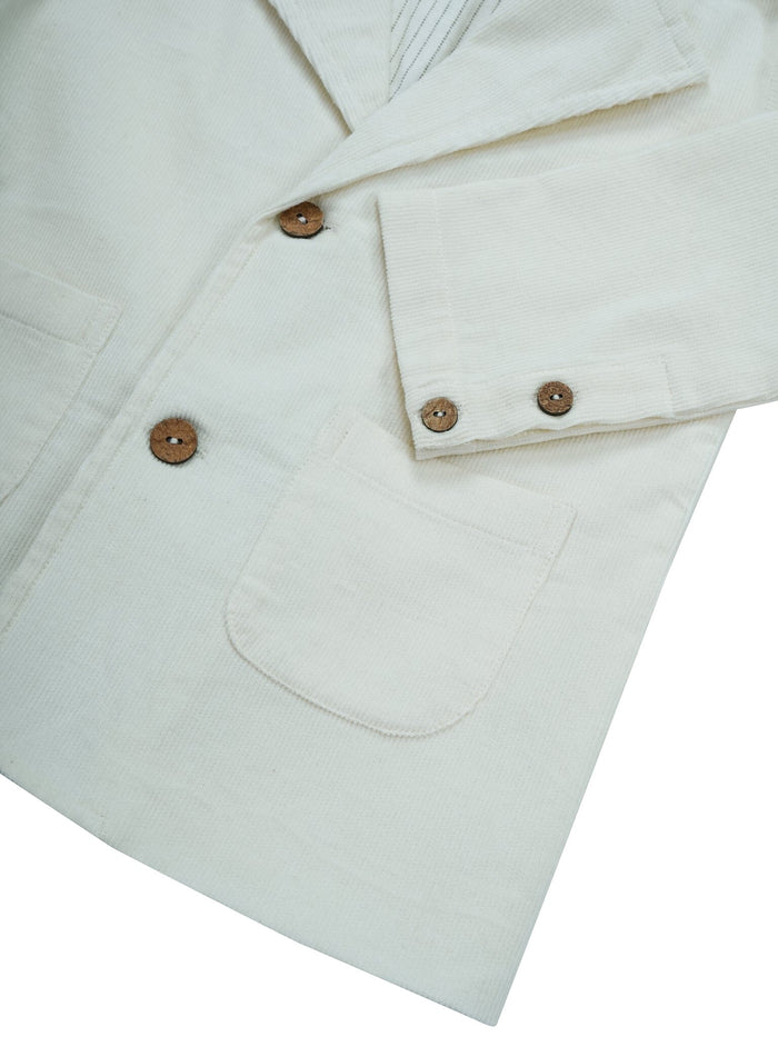 Corduroy Blazer : OFF-WHITE : Toddler : Tween Blazer Yo Baby India