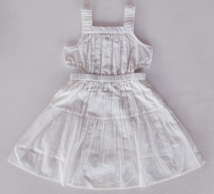 Ecru Cut-Out Dress Dress Yo Baby India