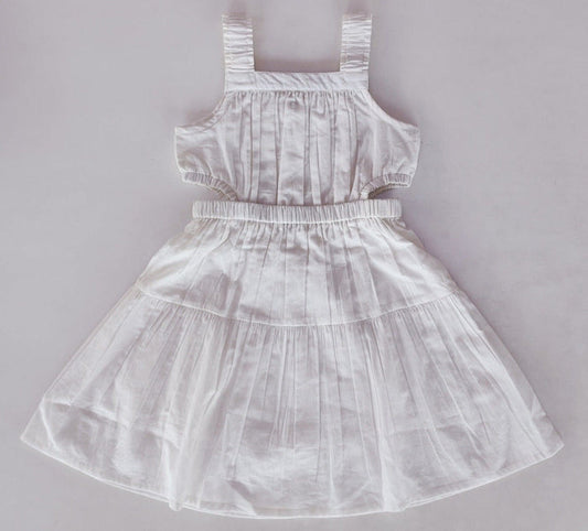 Ecru Cut-Out Dress Dress Yo Baby India