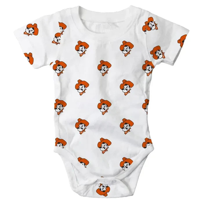 Oklahoma State Onesie - Greige Goods