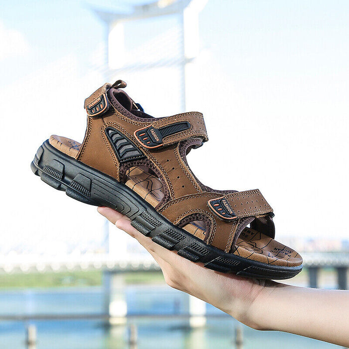 Olivia - Comfortable Women's Orthopedic Sandals Outdoor with Double Velcro Strap and Cushioned Sole