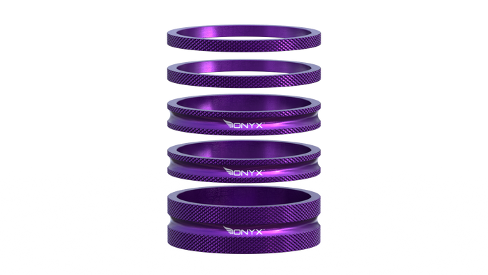 1" / purple
