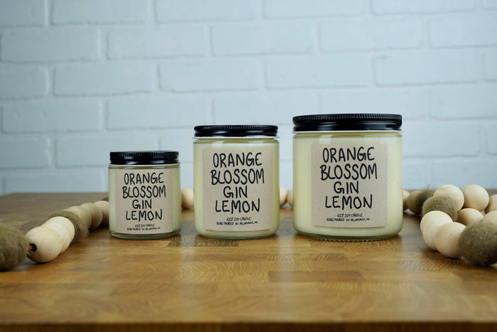 Orange Blossom Gin Lemon Soy Candle