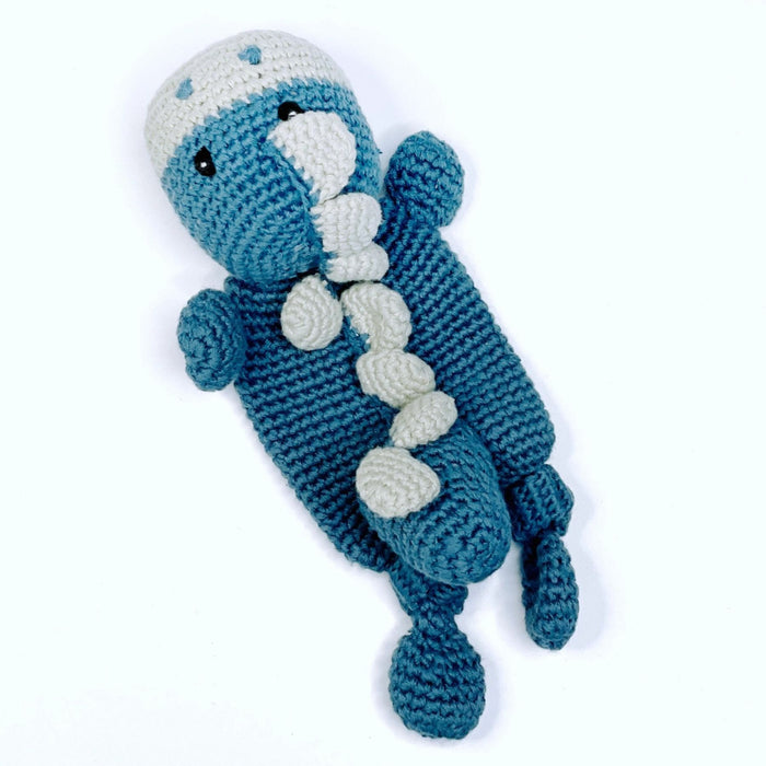 Organic Cotton Crochet Dinosaur Lovery