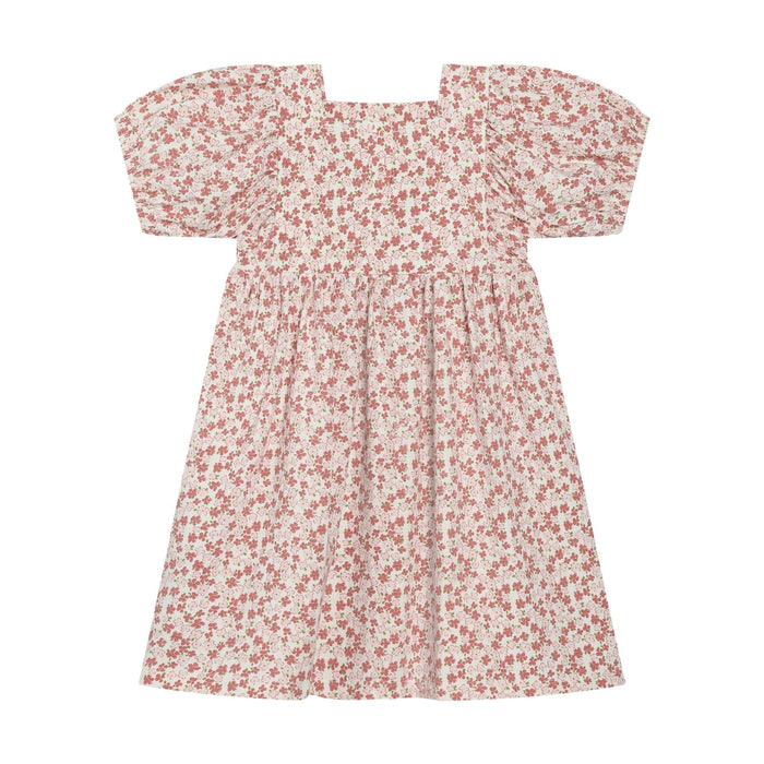 Organic Cotton Girl Flower Dress