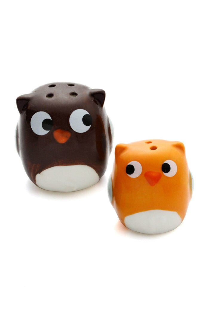 Owl Always Love You Ceramic Mother and Baby Bird Salt&Pepper Shakers CGF0178 (Set of 6 pcs) - COCOMELODY