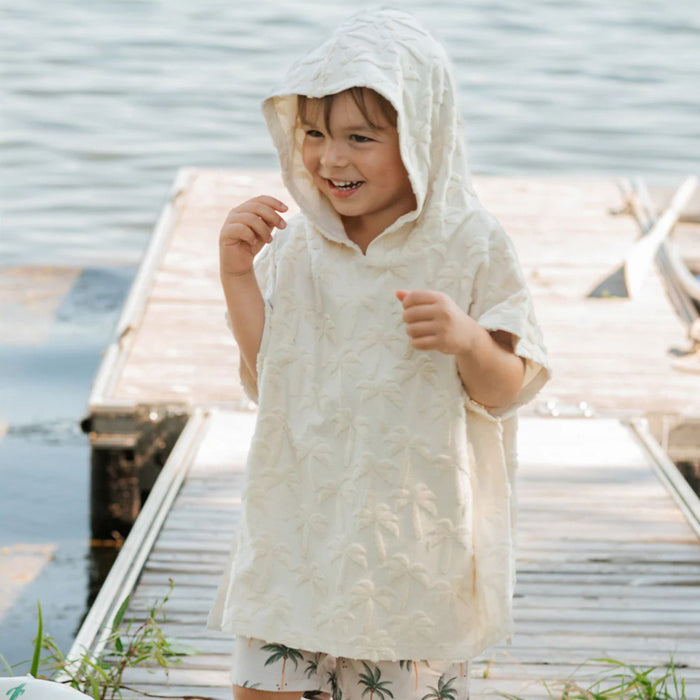 Palm Trees Beach Poncho