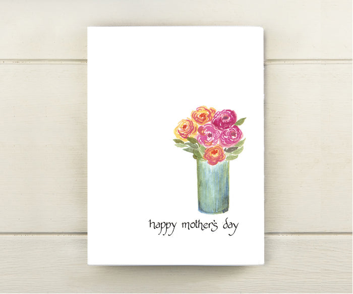 Peony Bouquet Mother's Day Card