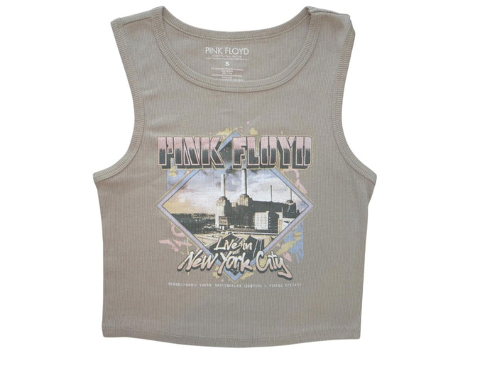 Pink Floyd Crop Top   Live in New York City   Size S0