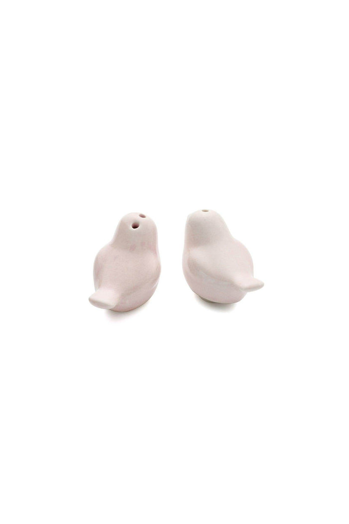 Pink Kissing Birds Salt and Pepper Shakers Set for Wedding Shower Favors CGF0011 (Set of 6 pcs) - COCOMELODY