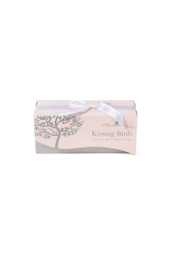 Pink Kissing Birds Salt and Pepper Shakers Set for Wedding Shower Favors CGF0011 (Set of 6 pcs) - COCOMELODY