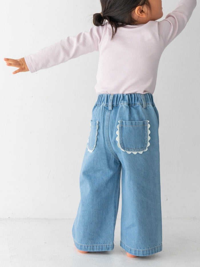 Pocket denim