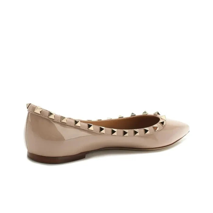 pointed flats with studded trim - LUNAZWI