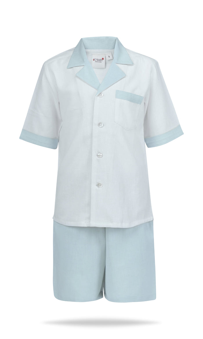 Easter Egg Hunt Shorts and Shirt Set : POWDER BLUE : Infant : Toddler : Tween&nbsp; BOYS SHIRT AND SHORTS Yo Baby India