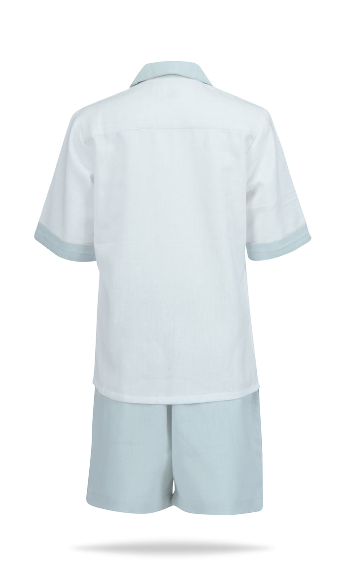 Easter Egg Hunt Shorts and Shirt Set : POWDER BLUE : Infant : Toddler : Tween&nbsp; BOYS SHIRT AND SHORTS Yo Baby India