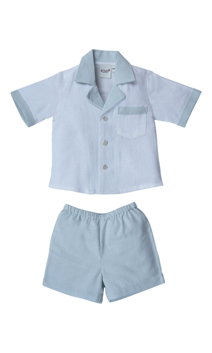 Easter Egg Hunt Shorts and Shirt Set : POWDER BLUE : Infant : Toddler : Tween&nbsp; BOYS SHIRT AND SHORTS Yo Baby India