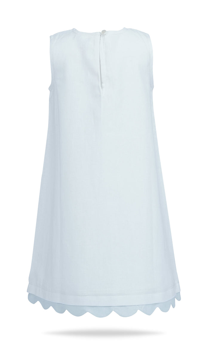 Eve Dress : POWDER BLUE : Infant : Toddler : Tween dress & diaper cover Yo Baby Online
