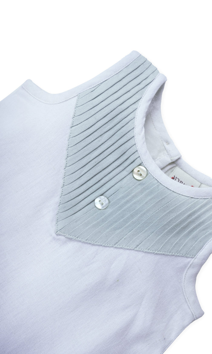 Eve Dress : POWDER BLUE : Infant : Toddler : Tween dress & diaper cover Yo Baby Online