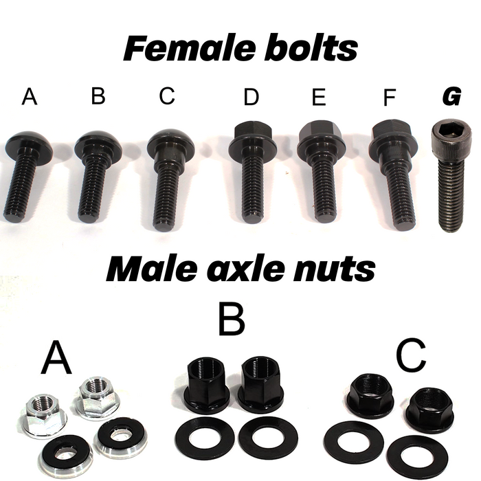 Profile Racing Hub Bolts & Nuts