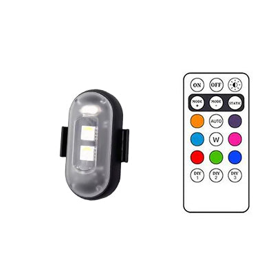 1 * lights+ 1 * remote control (Velcro type)