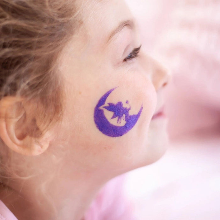 Reusable Adhesive Face Paint + Makeup Stencils