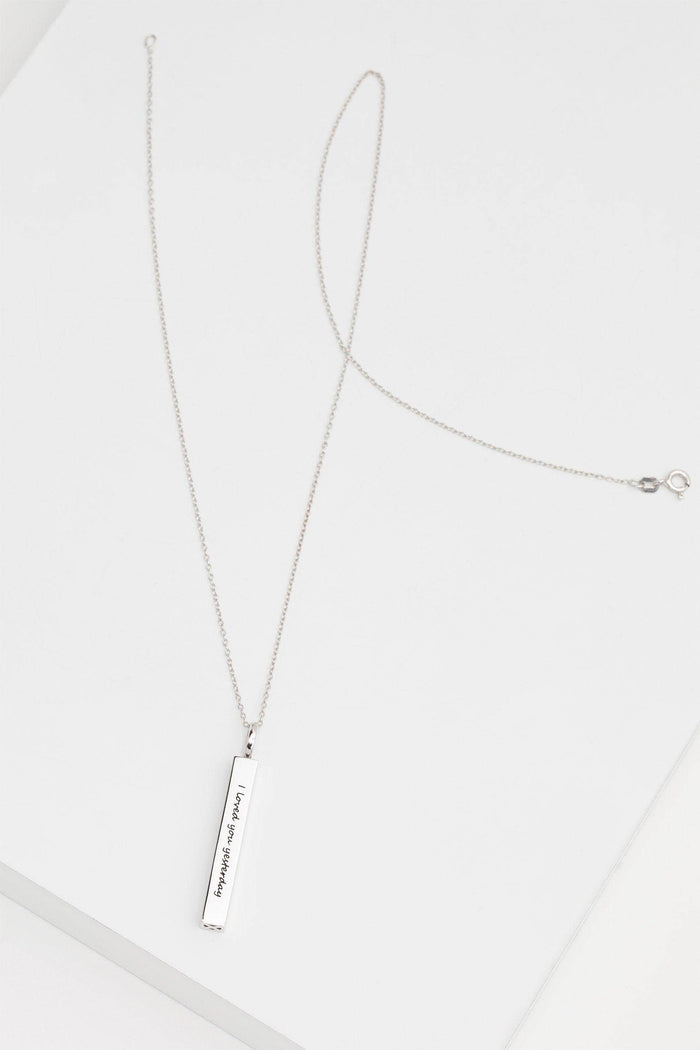 Rhodium plated Necklaces CX0015 - COCOMELODY
