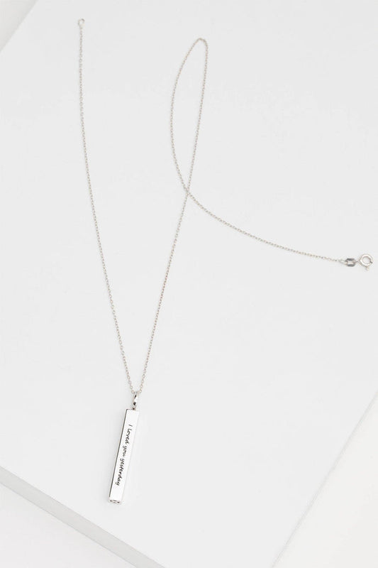 Rhodium plated Necklaces CX0015 - COCOMELODY