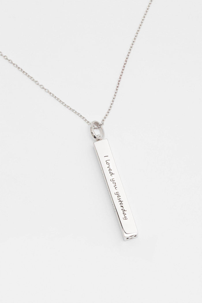 Rhodium plated Necklaces CX0015 - COCOMELODY