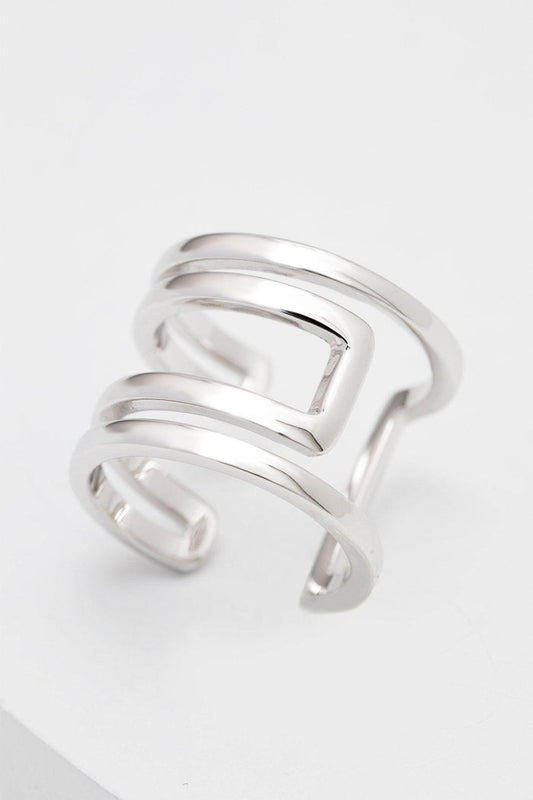 Rhodium plated Rings CR0005 - COCOMELODY