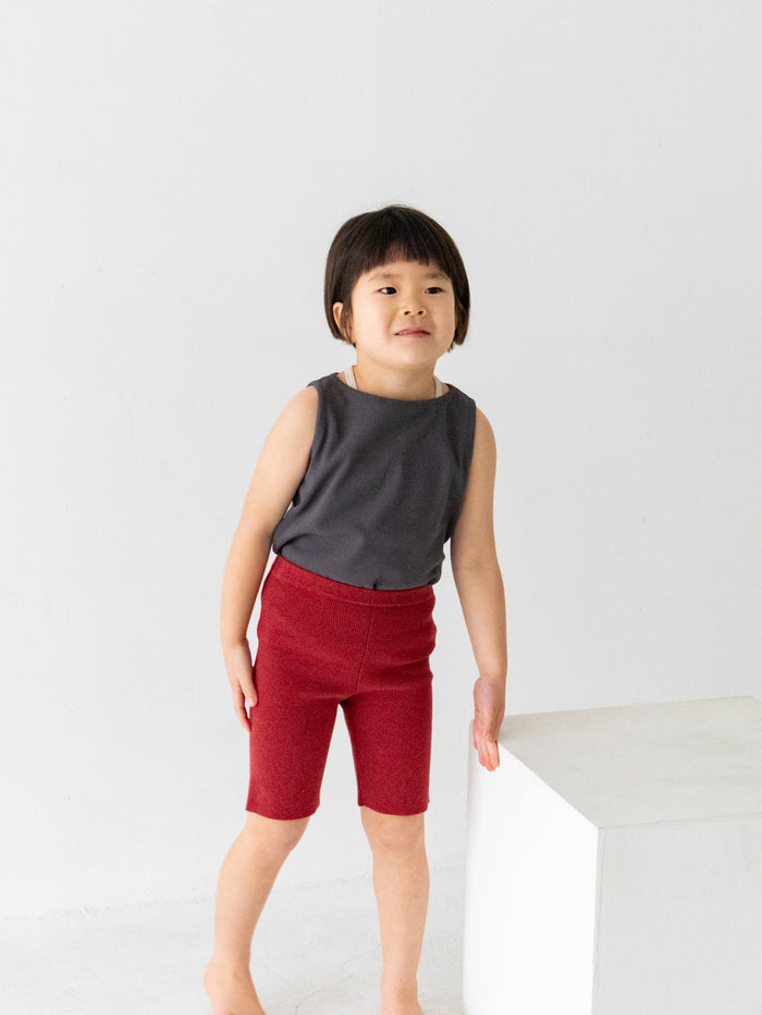 Ribbed sleeveless