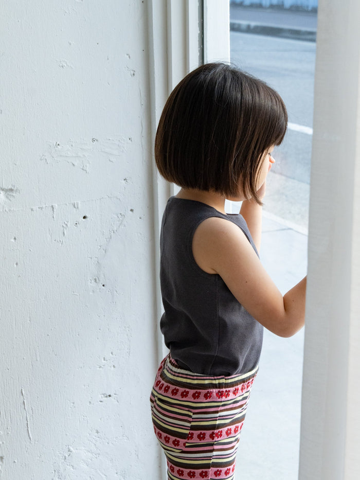 Ribbed sleeveless